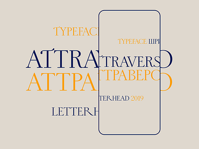 Attraverso Typeface typeface typography