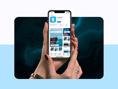 Placehunter - Mobile App UX/UI app branding interface minimal ui ux