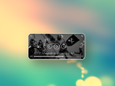 Simple Music Player UI