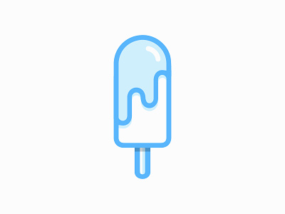IOS IceCream flat icon [concept] concept flat icon ios