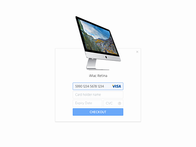 Simple Payment Card[freebie]