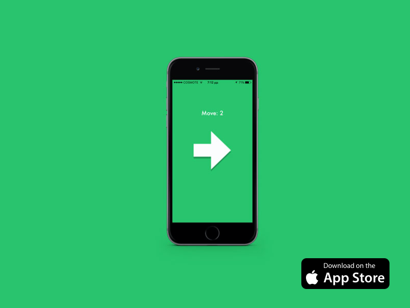 The Swipr ios app store app design simple ux ui game