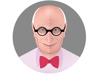 Wall of Wally avatar character design character icon flat glasses icon portrait tribute vector wall of wally wally wally olins