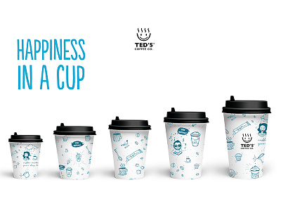 Coffee cups branding