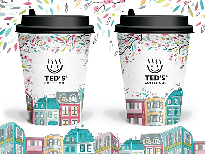 Limited edition design & illustration for coffee cups branding coffee branding coffee cups coffee doodles coffee illustrations coffeeshop collab illustration packaging