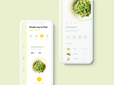 Concept Food UI App