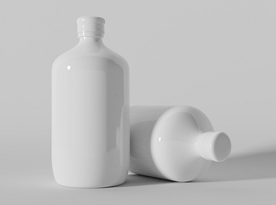 Bottle Mockup 3d 3d art blender cycles mockup