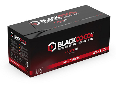 Blackcocos Box 3d 3d art blender colorful design keyshot packaging products