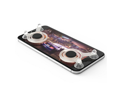 Smartphone Joysticks 3d 3d art blender design keyshot products