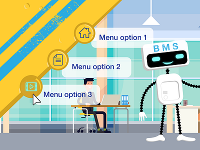 Design for interface and content of digital learning module