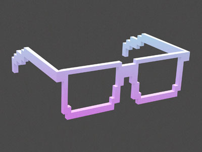 Daily model #10, Designers Tools: Glasses 3d challenge designer glasses model modeling modo tools