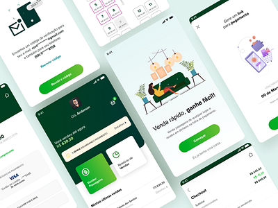 APP de vendas para parceiros app design icon illustration typography ui ui design ux