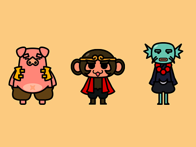 Character Set - Monkey