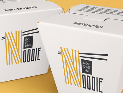 Noodie branding graphic design logo vector