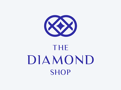 Diamond jewelry logo branding brandmark design diamond icon jewelry logo logotype luxury mark minimal vector