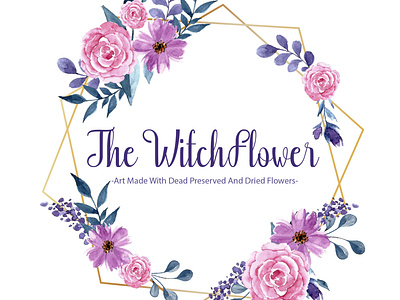 The Witch Flower Wonderful Logo