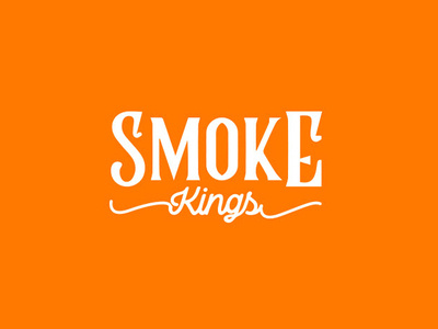 SMOKE KINGS LOGO DESIGN app branding clean design flat icon identity illustration illustrator lettering logo logodesign minimal type typography ui ux vector web website