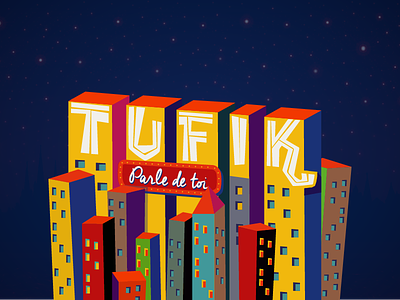 Tufik parle de toi buildings logo show talk show