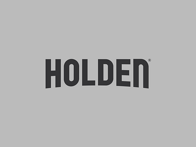 Holden Group logo brand curve duotone exploration holden logo mark minimalist type