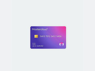 Credit card brand grey logo m mark minimalist monogram payment type