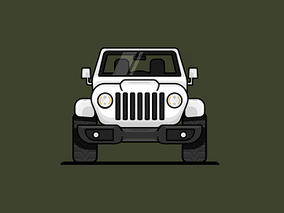 Jeep Wrangler by Kovalev Design on Dribbble