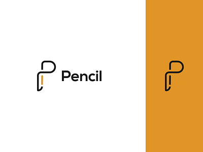 Pencil-Branding black branding clean design figma kovalev logo modern nicholas pencil simple vector