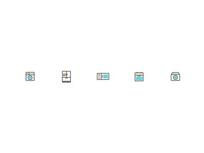 Appliance Icons appliance branding clean figma icons kovalev modern nicholas simple vector