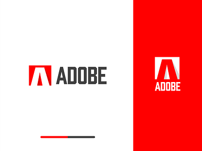 Adobe Redesign adobe branding clean design figma kovalev logo modern nicholas redesign simple vector