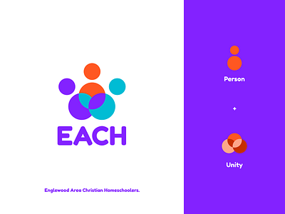 EACH Concept animation branding clean figma illustration kovalev logo mobile app modern nicholas print simple typography vector