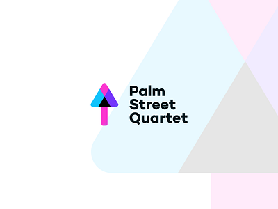 Palm Street Quartet branding clean design figma kovalev logo modern nicholas simple vector