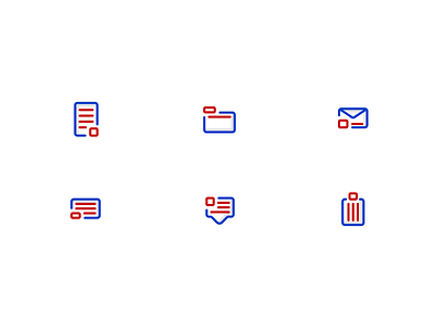Icon Set branding clean figma icons kovalev logo modern nicholas simple vector