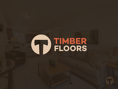 Timber Floors LLC clean construction design figma flooring illustration kovalev logo modern nicholas simple timber vector
