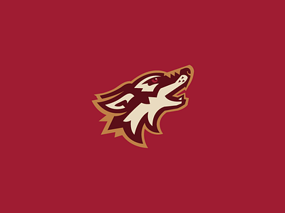 Coyotes Crest animal arizona coyotes crest flat hockey logo logos nhl phoenix