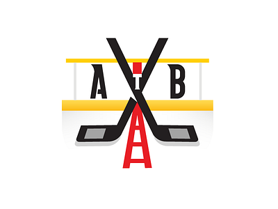 Along the Boards boards brand branding hockey ice illustration logo sports sticks website