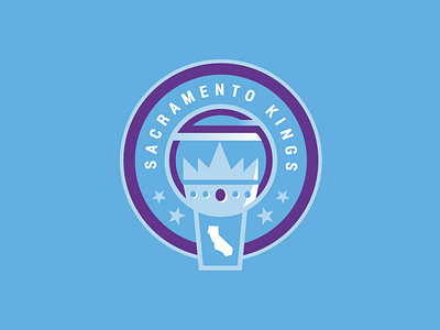 Sacramento Kings, primary logo basketball basketball logo branding logo logos roundel sports sports logo