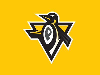 Penguins Logo branding crest cup hockey logo logos nhl penguins pittsburgh puck stanley yellow