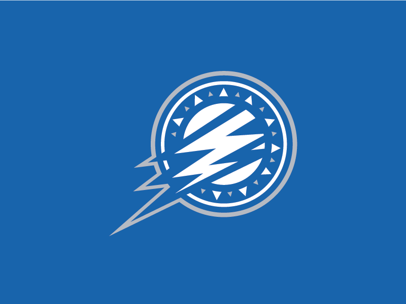 Lightning bolt logo or icon Royalty Free Vector Image