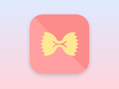 Super Simple App Icon app icon daily ui icon pasta simple ui ux
