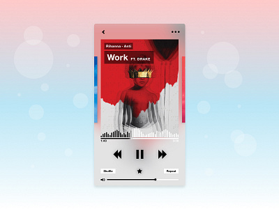 Music Player idea daily ui music music player music player