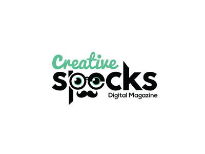 Creative Specks Digital Magazine black creative digital flat green illustration logo magazine