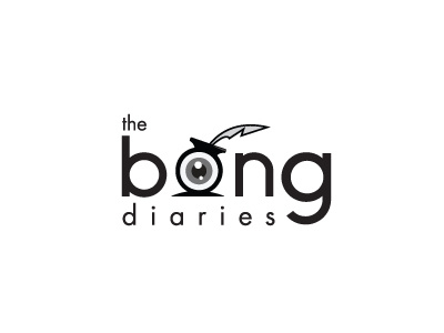 The Bong Diaries Photography brand creative draft dribbble flat identity logo photograph photography studio wedding