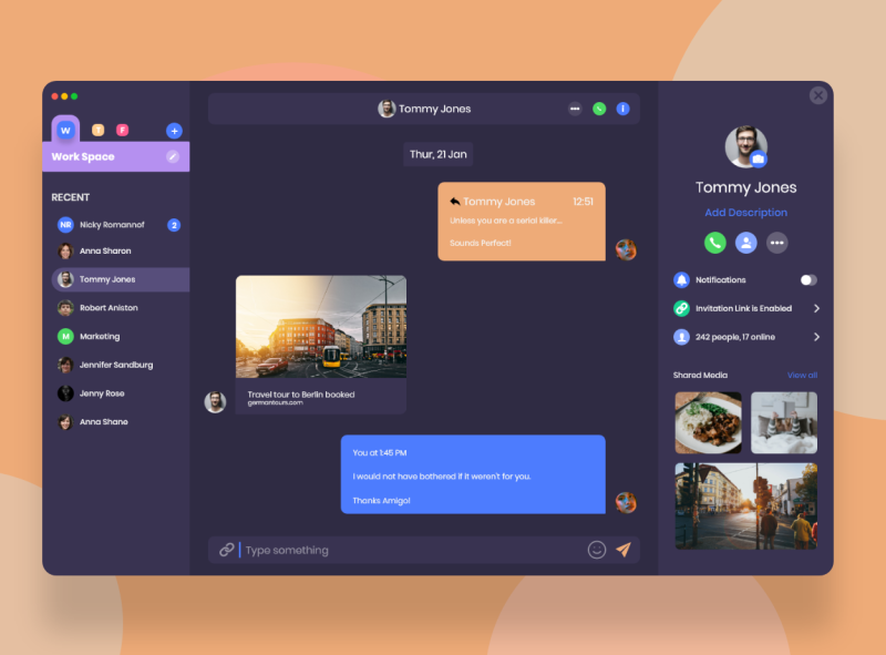 Desktop приложение. Дизайн мессенджера. Интерфейс мессенджера. Messenger Интерфейс. Мессенджер на ПК.