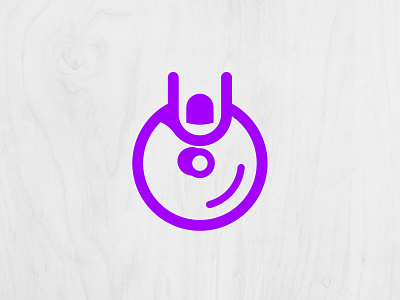 Ding! Ding! design icon logo symbol