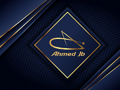 Personal Logo By ahmed Jabnouni (Ahmed Jb) adobe illustrator design graphicdesign logo personal branding