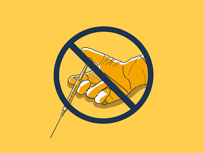 No Needles Icon digital art digital illustration drawing illustration