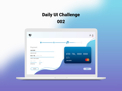 Daily UI 002 daily 100 challenge dailyui design flat minimal ui ux vector web website