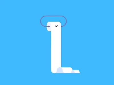 Satisfaction animation expression flat gif illustration paper poop relax release roll toilet vibrate video wiggle