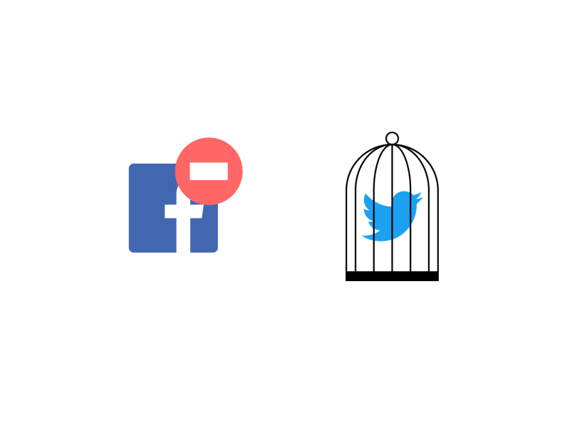 Blocking Social Networks access animation bird block branding brick cage character design facebook flappybird freedom gif logo prison restrict speech twitter vpn