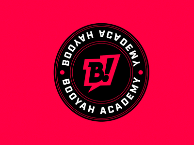 Booyah Academy Logo branding logo logo design