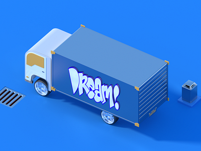 Dream Box 3d c4d design